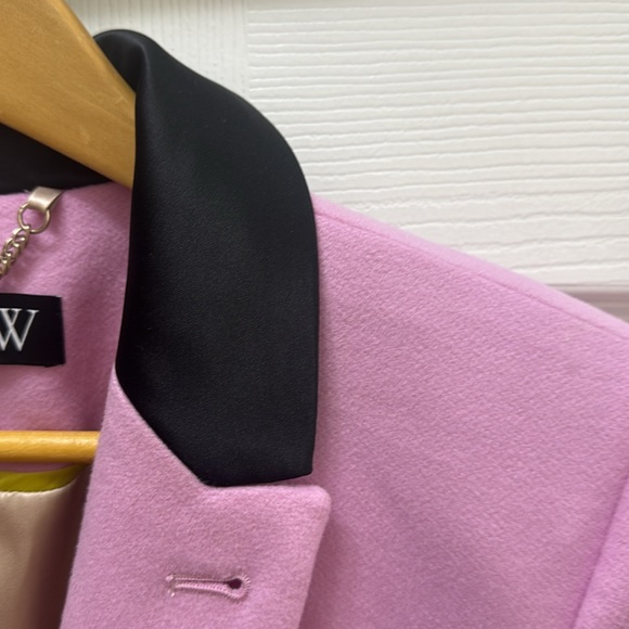 J. Crew orchid wool dress coat size 12 - Picture 3 of 11